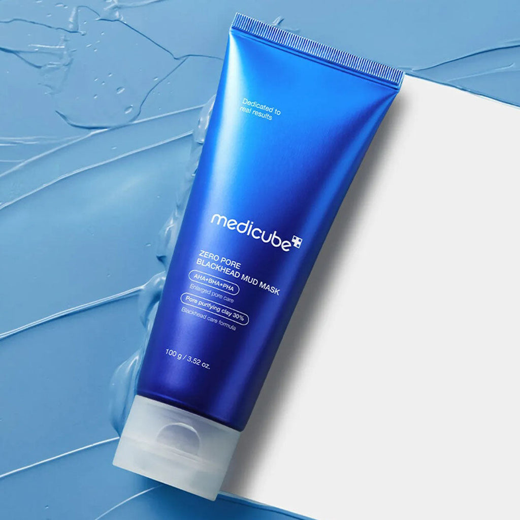 medicube Zero Pore Blackhead Duo Deep Cleansing Oil and Zero Pore Blackhead Mud Facial Mask