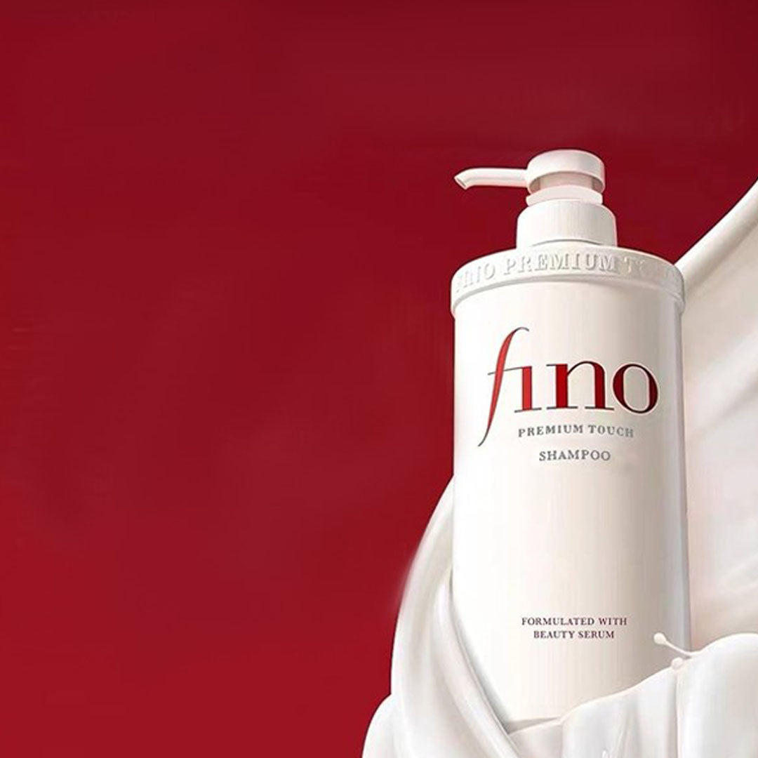 Fino Premium Touch Complete Hair Care Set - Shampoo + Conditioner + Treatment Mask + Oil