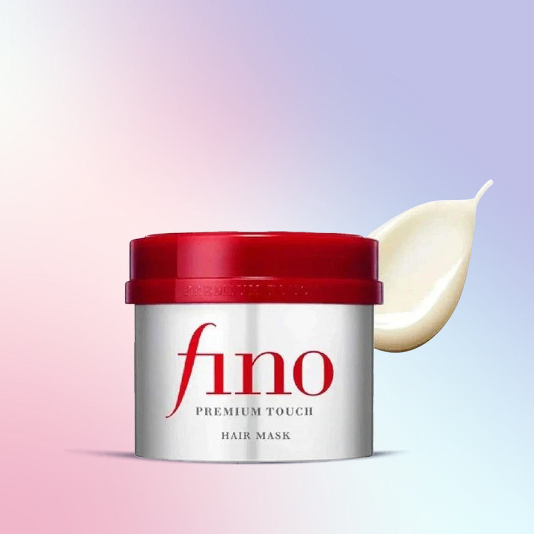 Fino Premium Touch Complete Hair Care Set - Shampoo + Conditioner + Treatment Mask + Oil