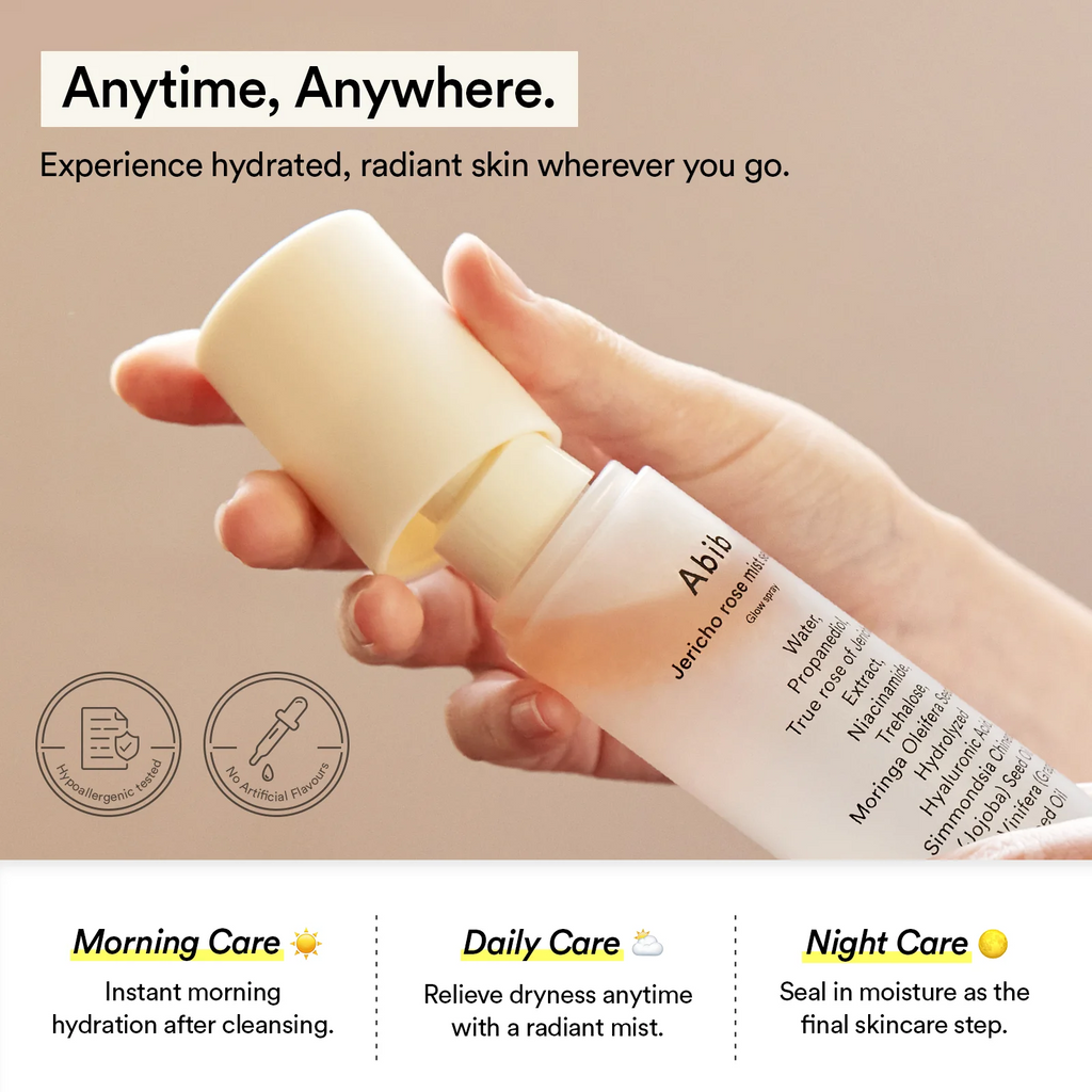 Abib Jericho Rose Mist Serum Glow Spray