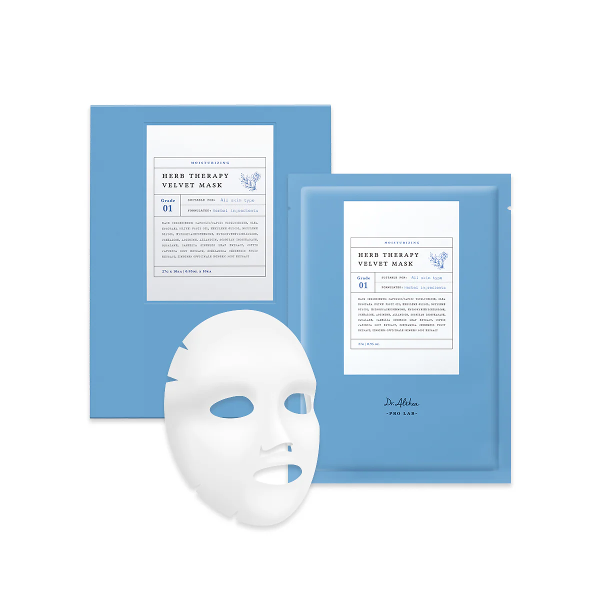 Dr. Althea Herb Therapy Velvet Mask(10pcs)