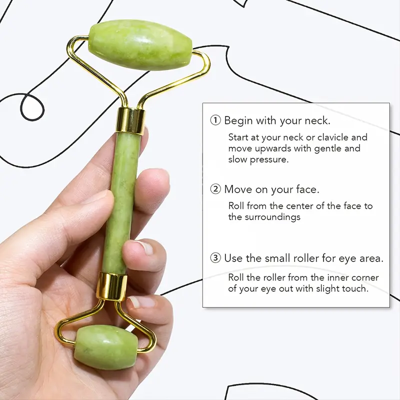 Jade Roller Facial Tool