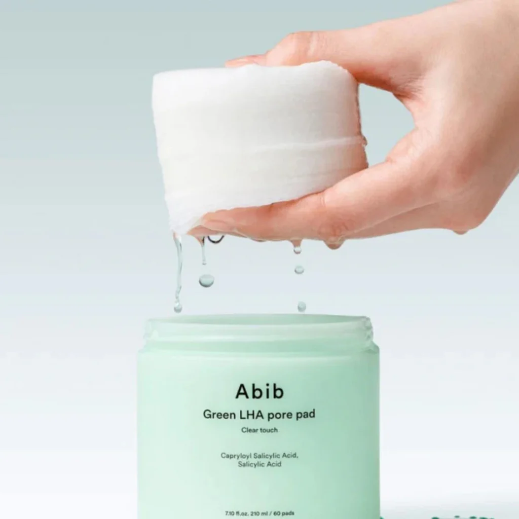 Abib Green LHA Pore Pad Clear Touch - 60 Pads