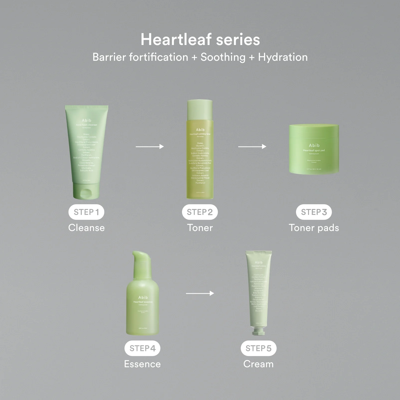 Abib Heartleaf Essence Calming Pump 50mL