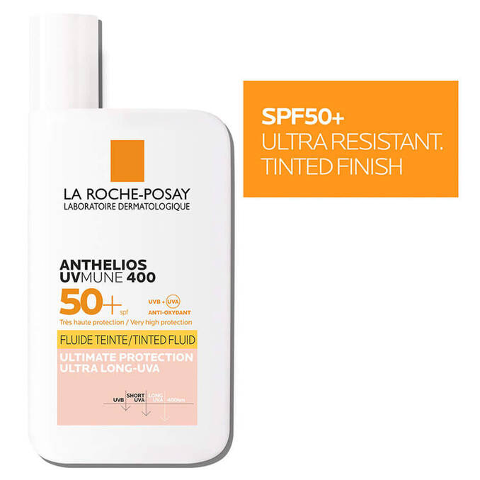 LA ROCHE-POSAY Anthelios UVMune 400 Fluid Tinted SPF50+ 50mL