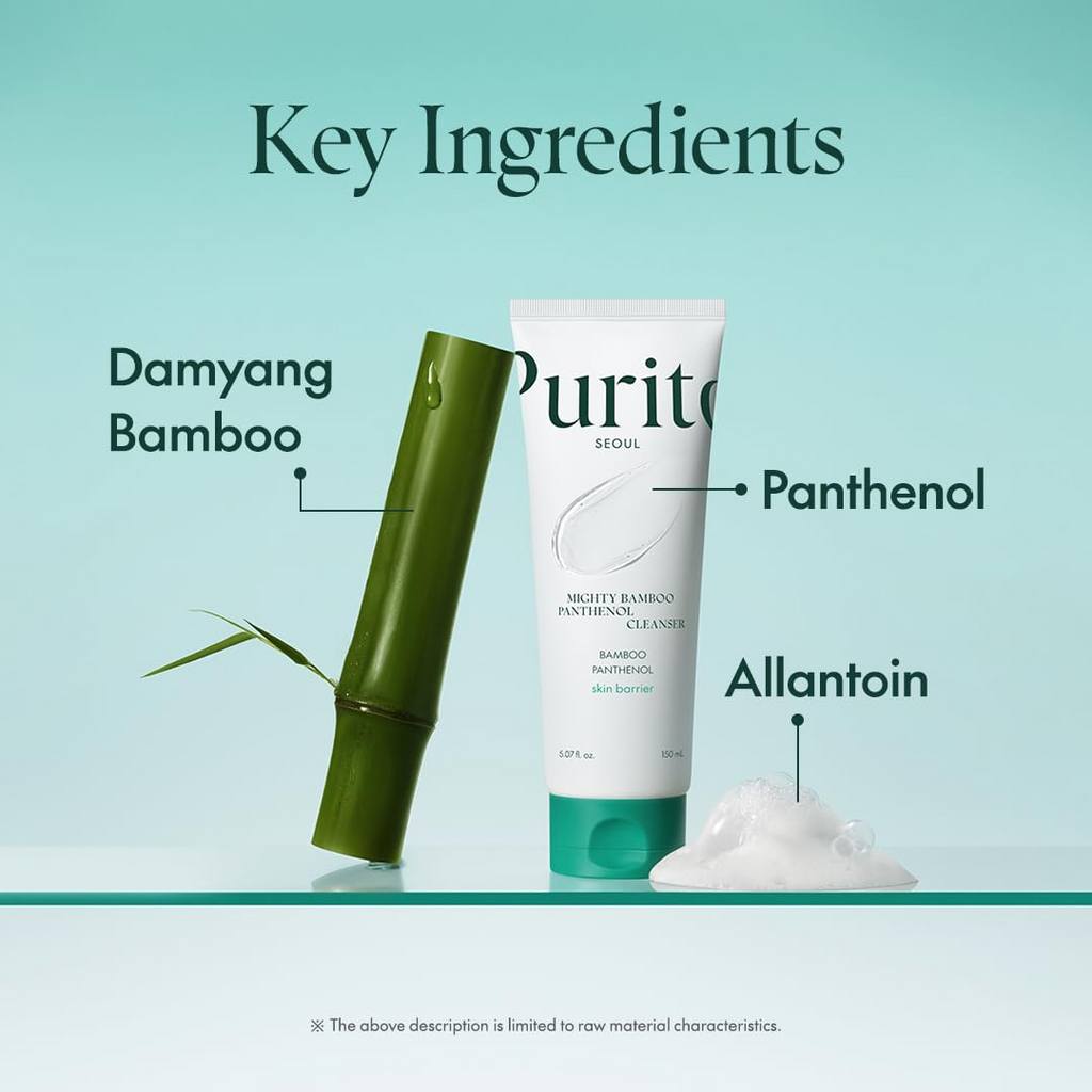 PURITO Mighty Bamboo Panthenol Cleanser 150mL