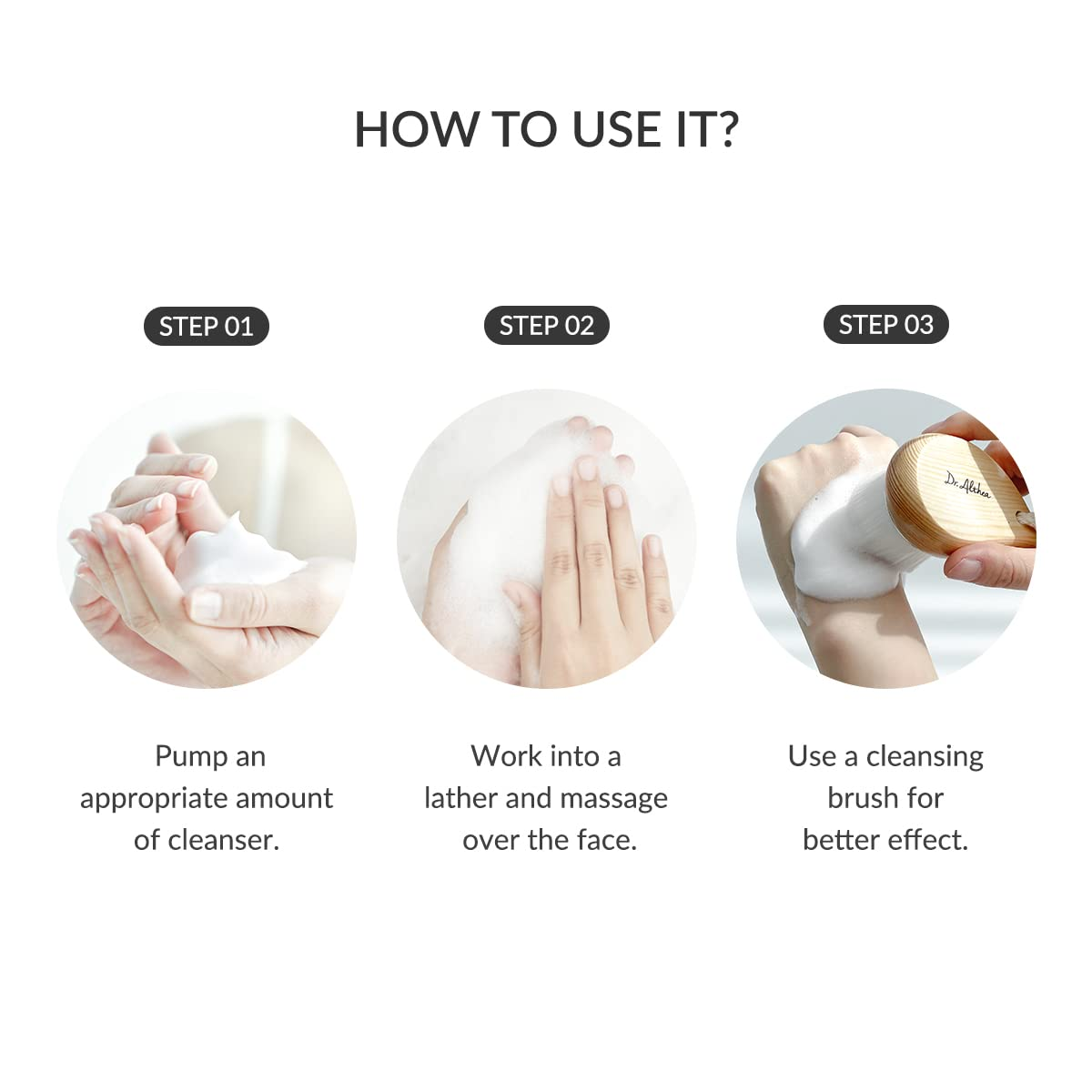 Dr. Althea Amino Acid Gentle Bubble Cleanser 140mL
