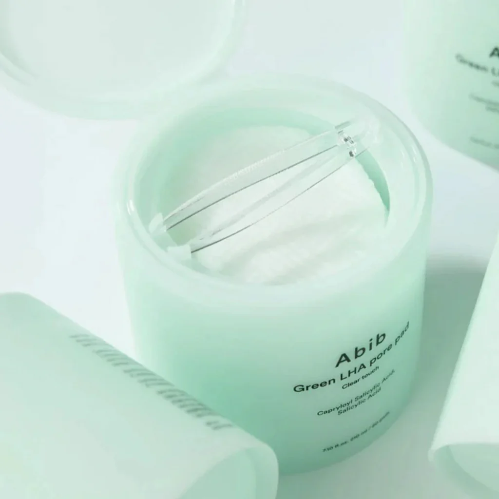 Abib Green LHA Pore Pad Clear Touch - 60 Pads