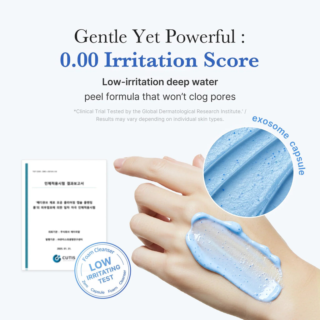medicube Zero Pore Clearing Capsule Cleansing Foam 120g
