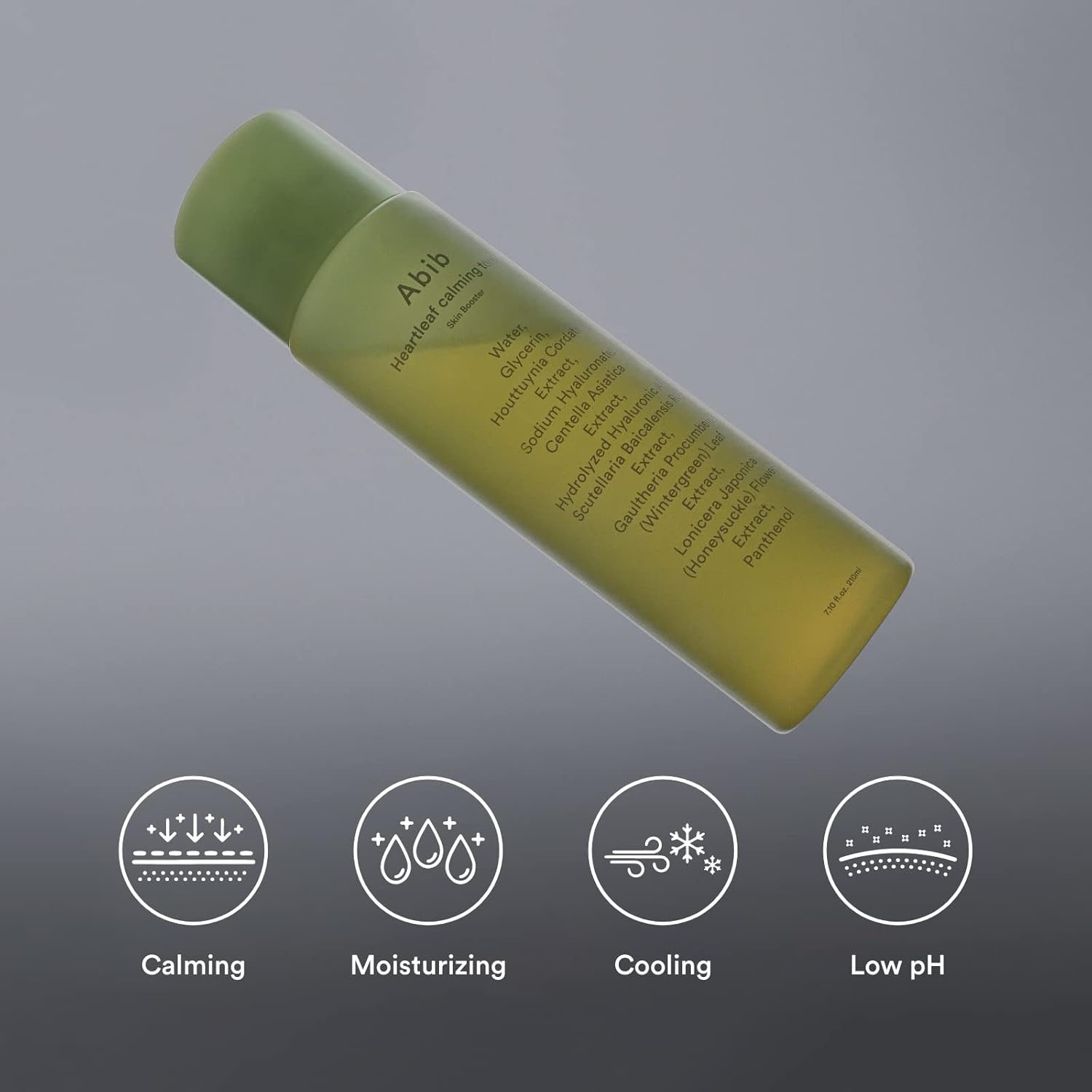 Abib Heartleaf Calming Toner Skin Booster 210mL