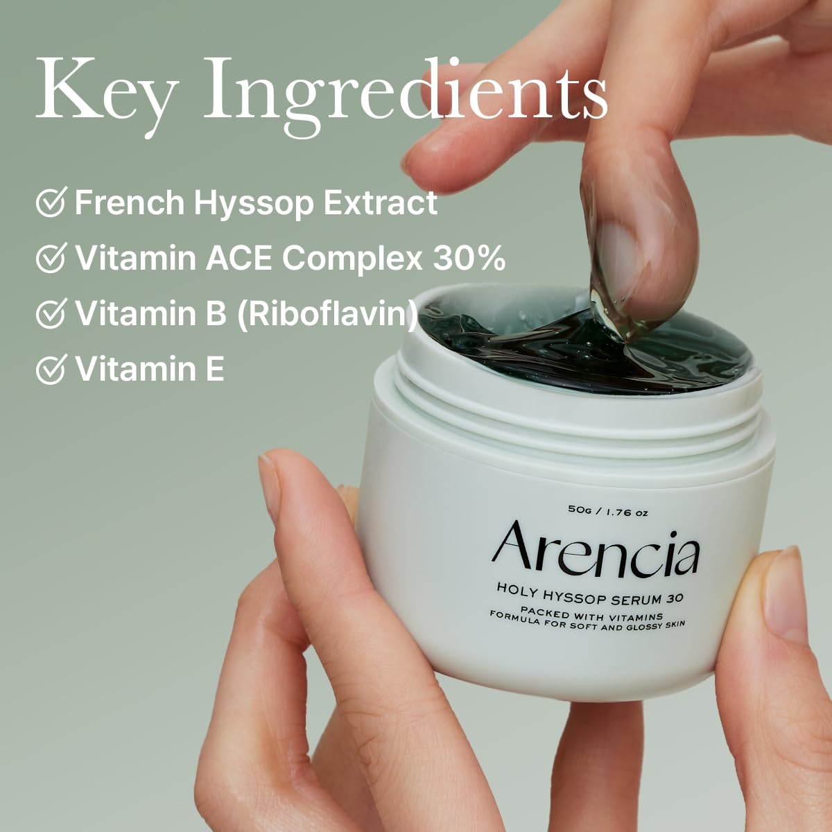 Arencia Holy Hyssop Serum 30, 50g