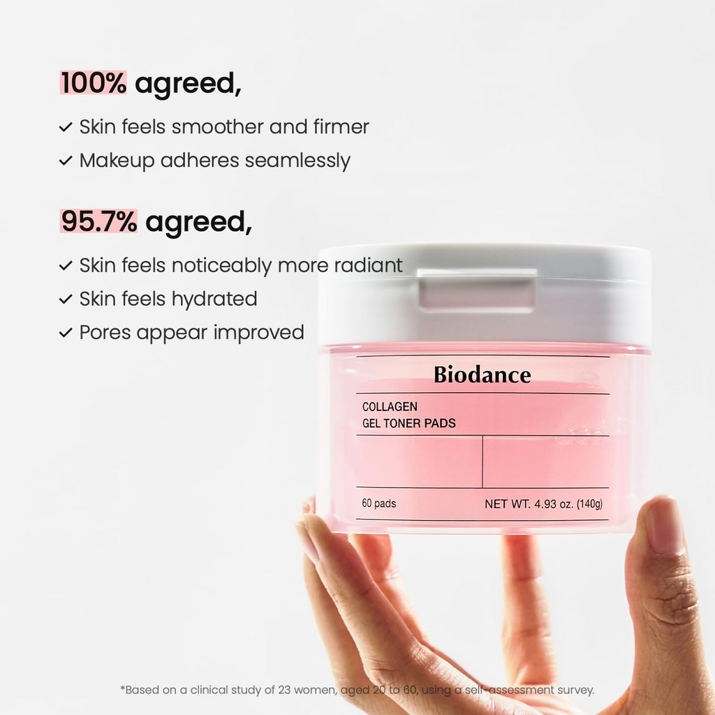 BIODANCE Collagen Gel Toner Pads (60 Pads/140g)