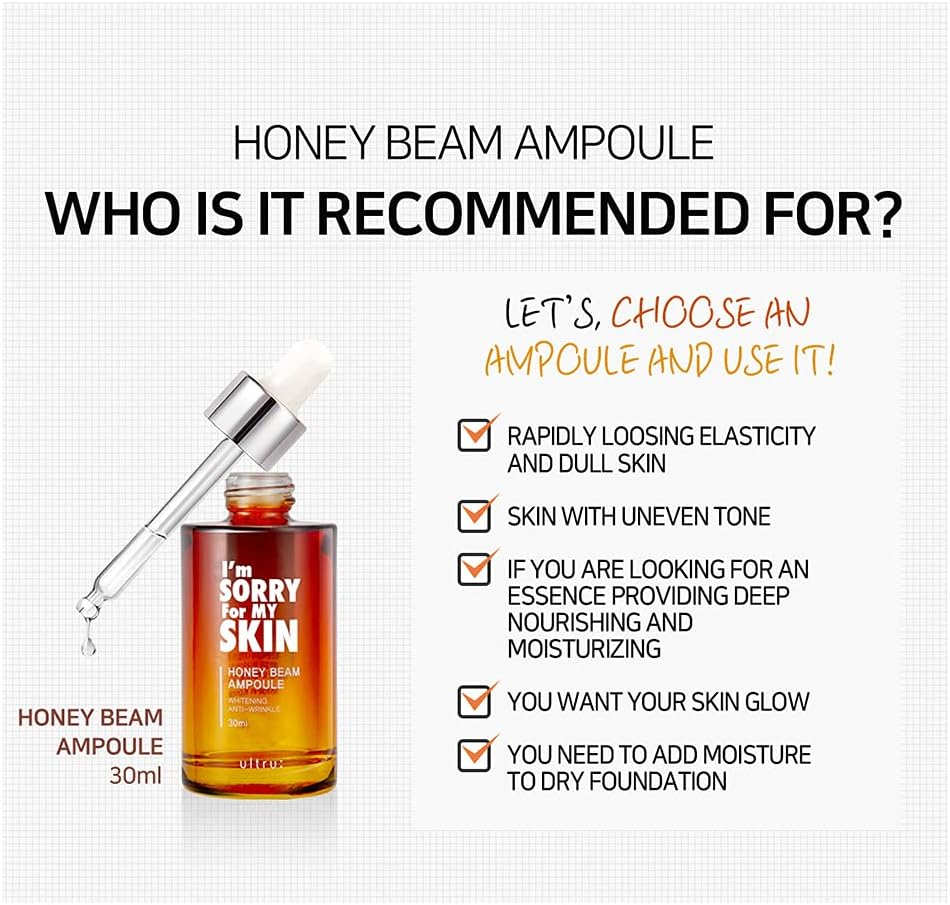 ultru I'm Sorry for My Skin Honey Beam Ampoule 30mL