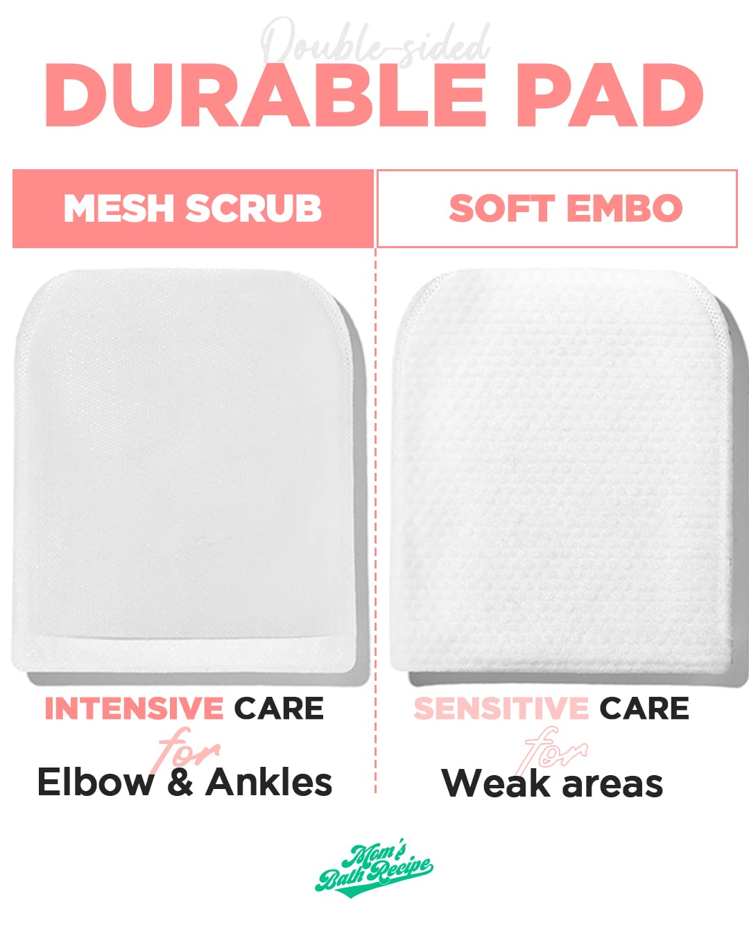 Mom’s Bath Recipe Body Peeling Pad Trouble Care (Single Sheet)