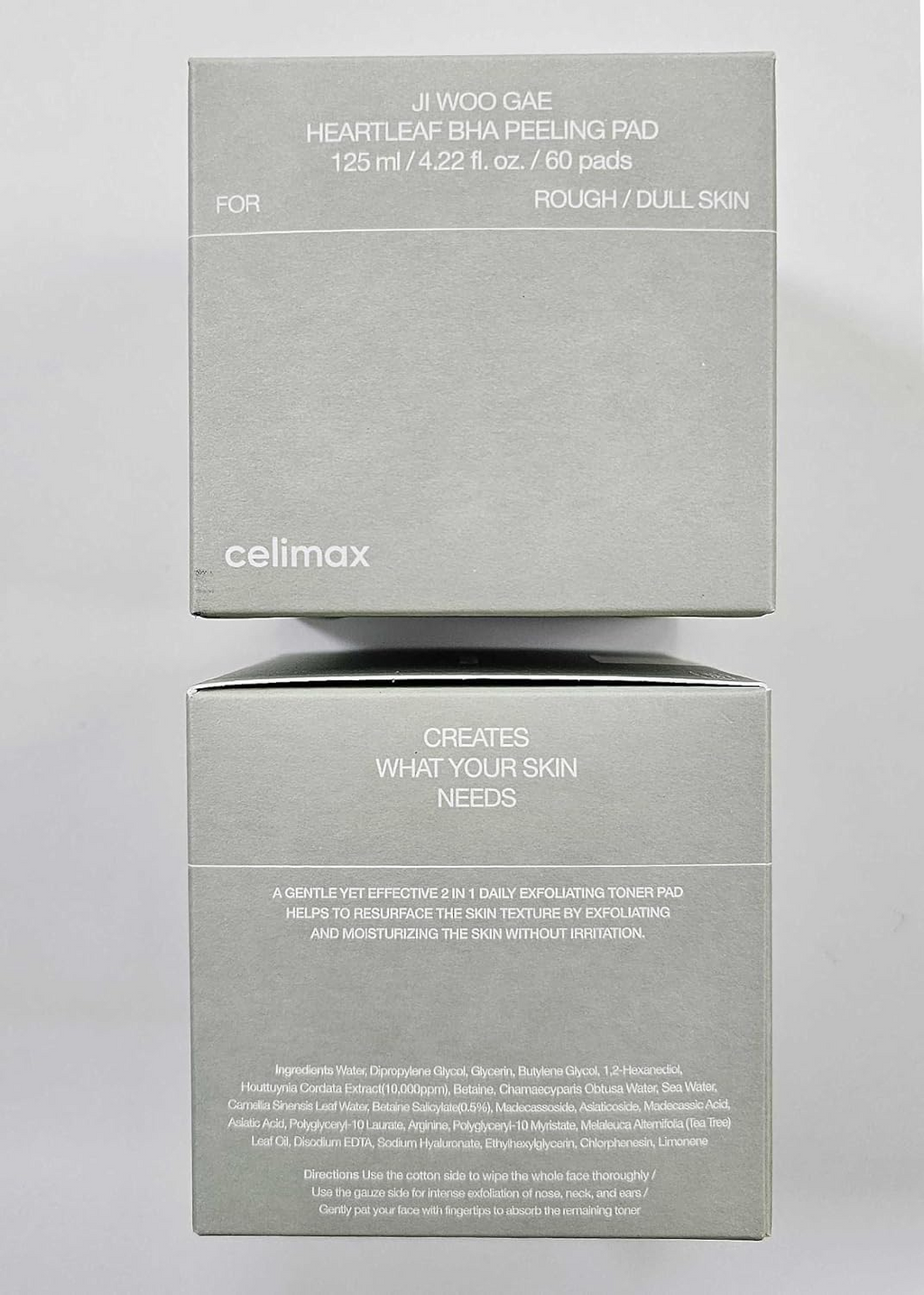 celimax Ji Woo Gae Heartleaf BHA Peeling Pad 60 Pads