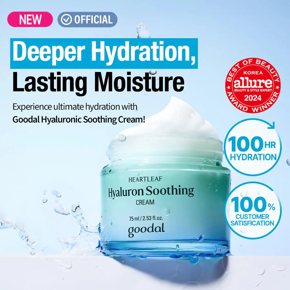 Goodal Heartleaf Soothing Hyaluron Soothing Cream 75 mL
