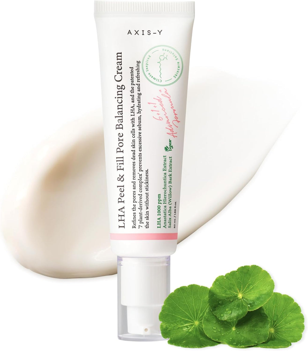 AXIS-Y LHA Peel & Fill Pore Balancing Cream | 50 ml / 1.69 fl. Oz.