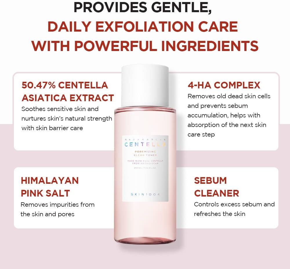 Skin1004 Madagascar Centella Poremizing Clear Toner 210mL
