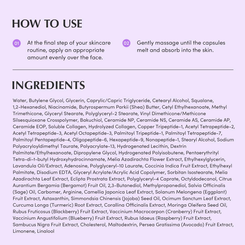 EQQUALBERRY Cera Deep Bakuchiol Plumping Capsule Cream 50mL