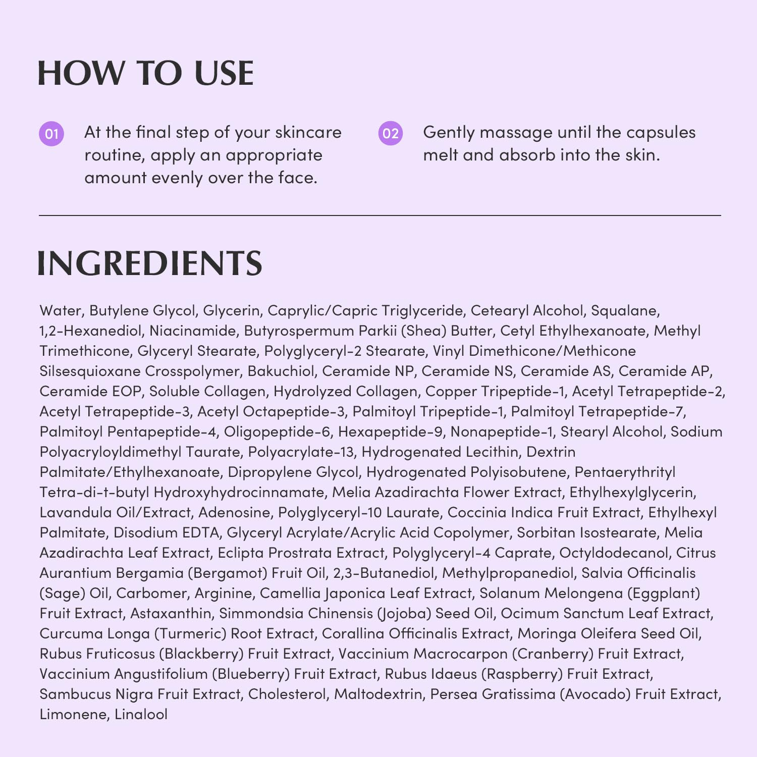 EQQUALBERRY Cera Deep Bakuchiol Plumping Capsule Cream 50mL