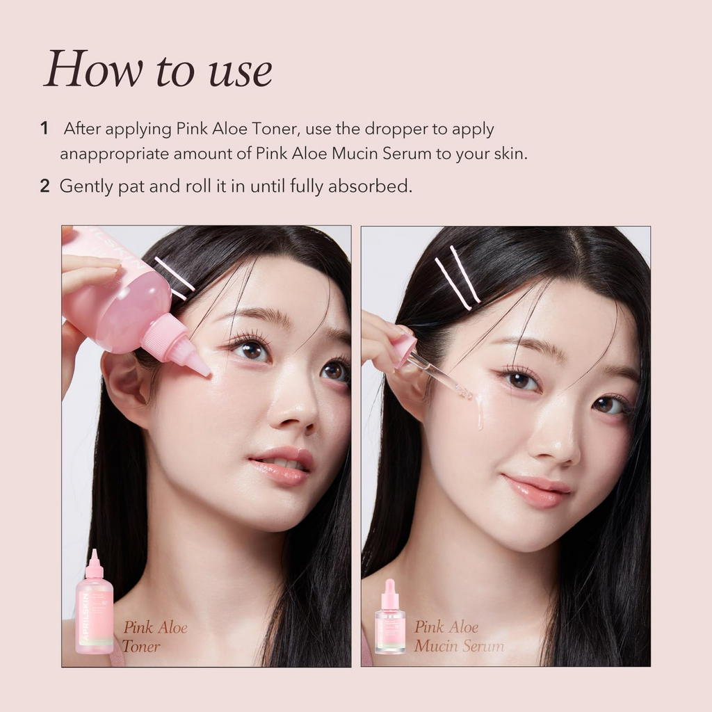APRILSKIN Pink Aloe Mucin Serum 30mL
