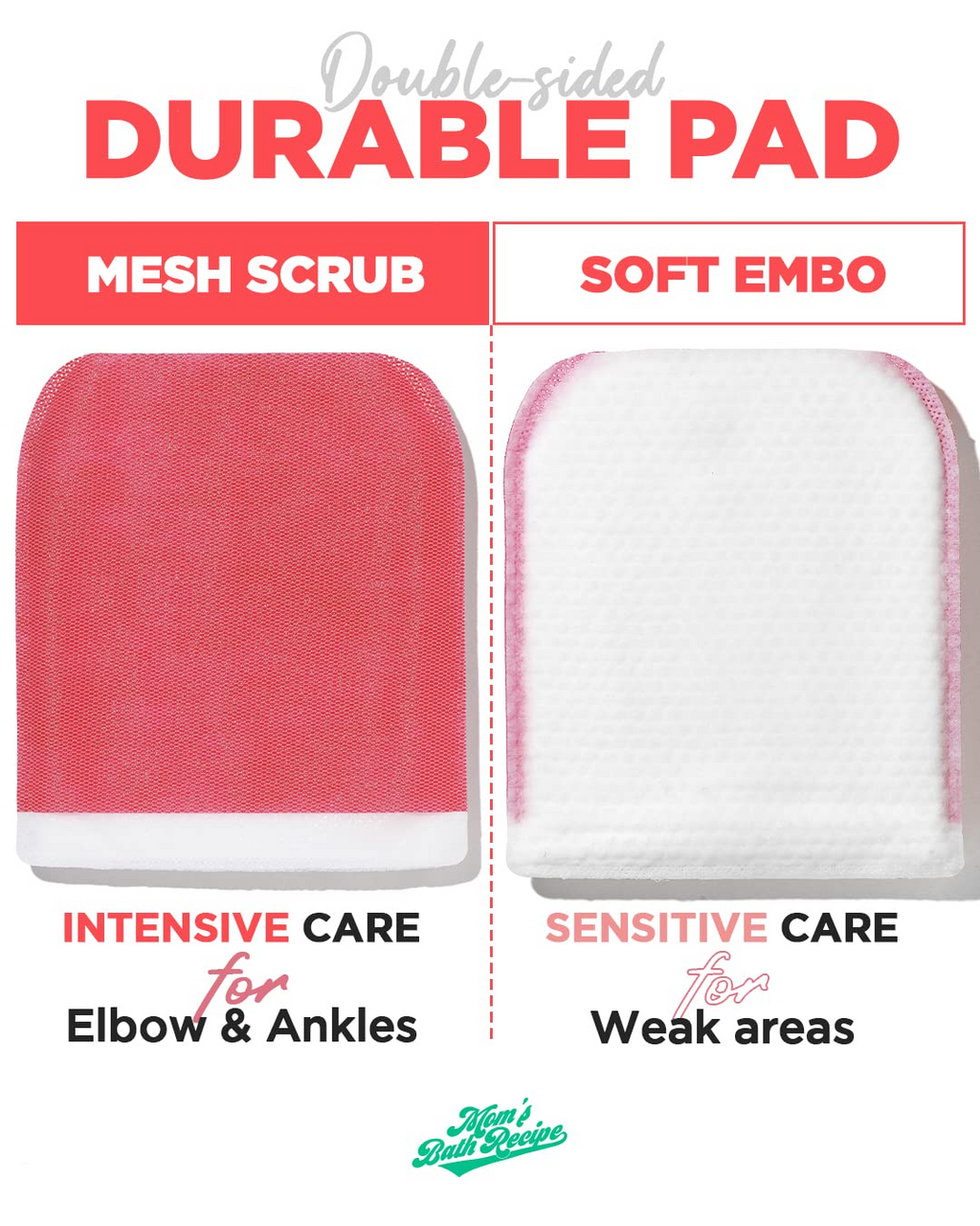 Mom’s Bath Recipe Body Peeling Pad Strong (Single Sheet)