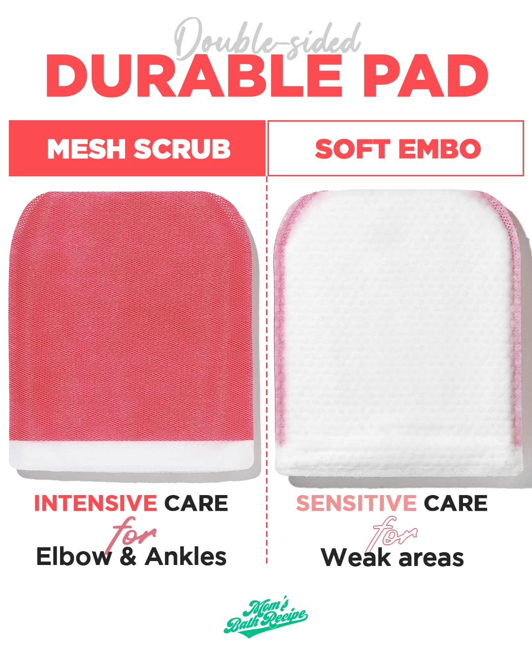 Mom’s Bath Recipe Body Peeling Pad Strong (Single Sheet)
