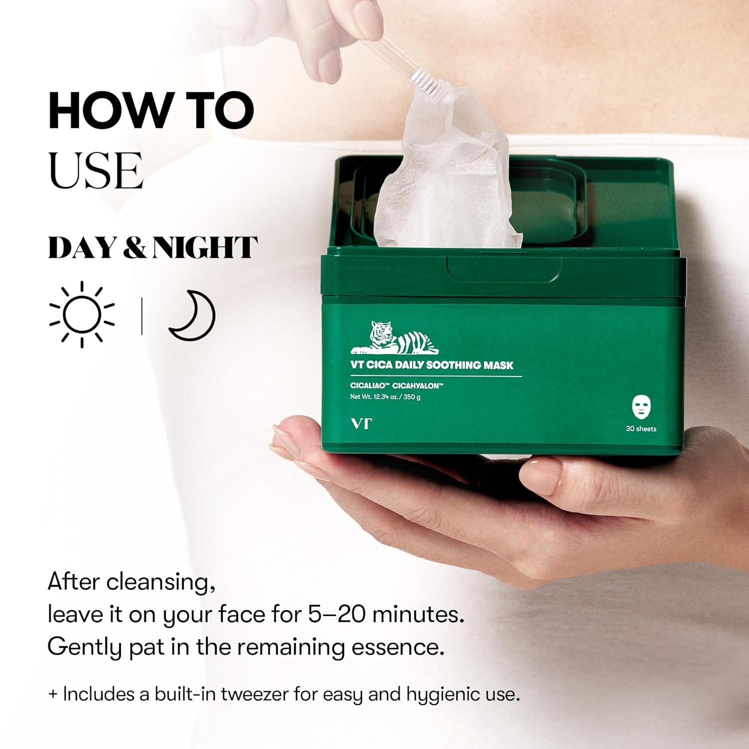 VT Cica Daily Soothing Mask Sheet 30 Sheets