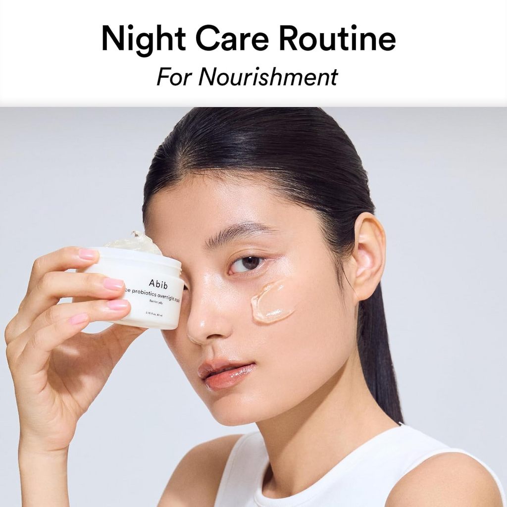 Abib Rice Probiotics Overnight Mask Barrier Jelly 80mL