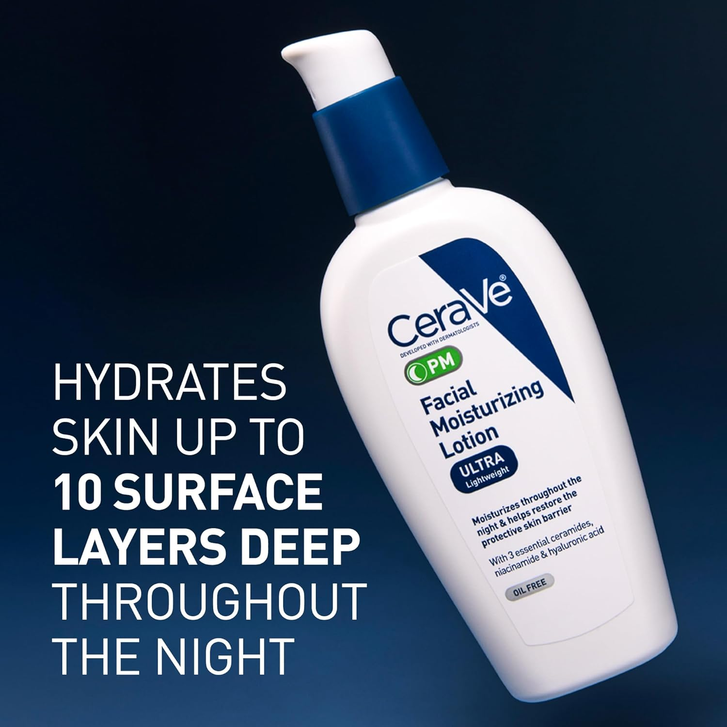 CeraVe PM Facial Moisturizing Lotion 89mL