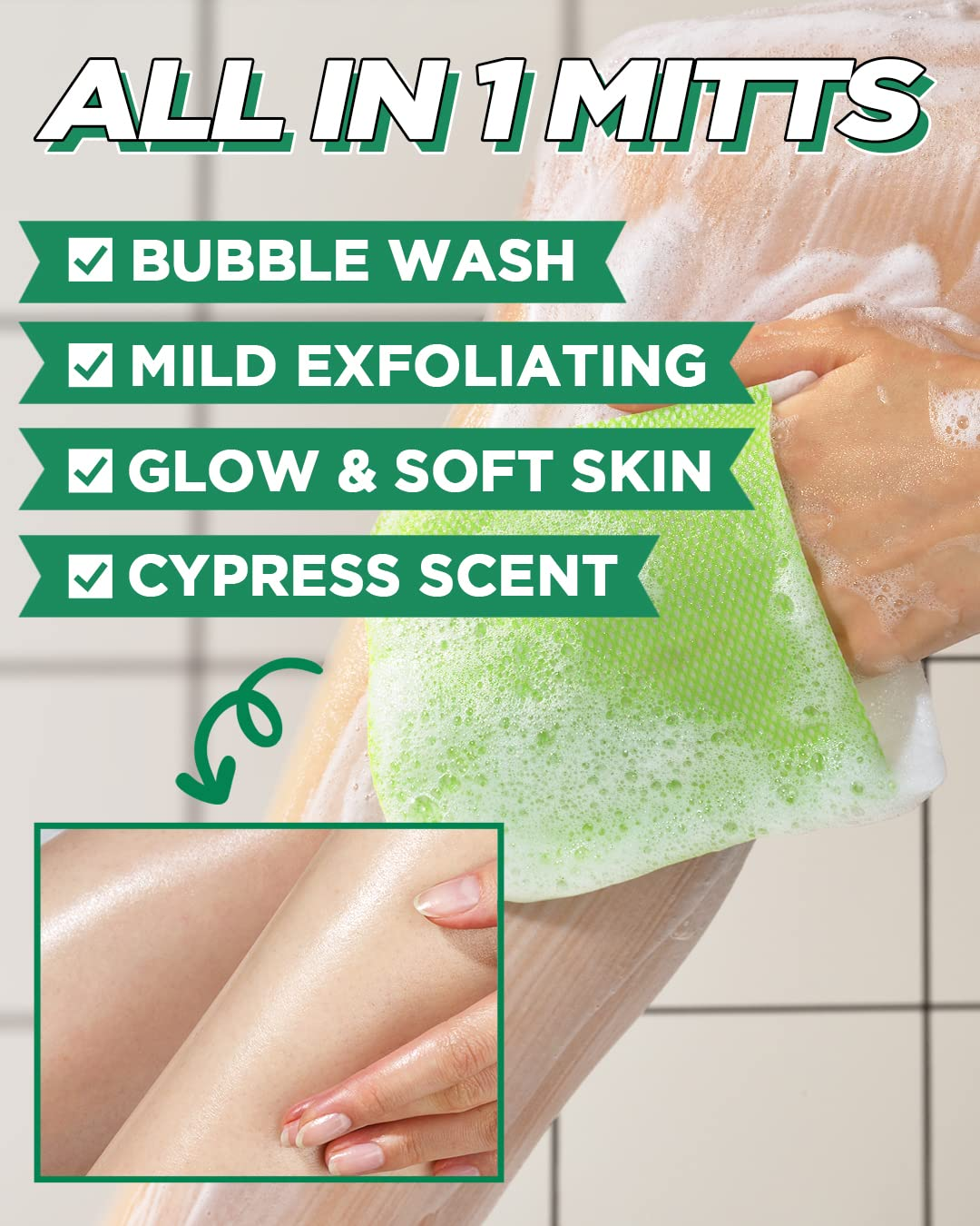 Mom’s Bath Recipe Body Peeling Pad Original (Single Sheet)