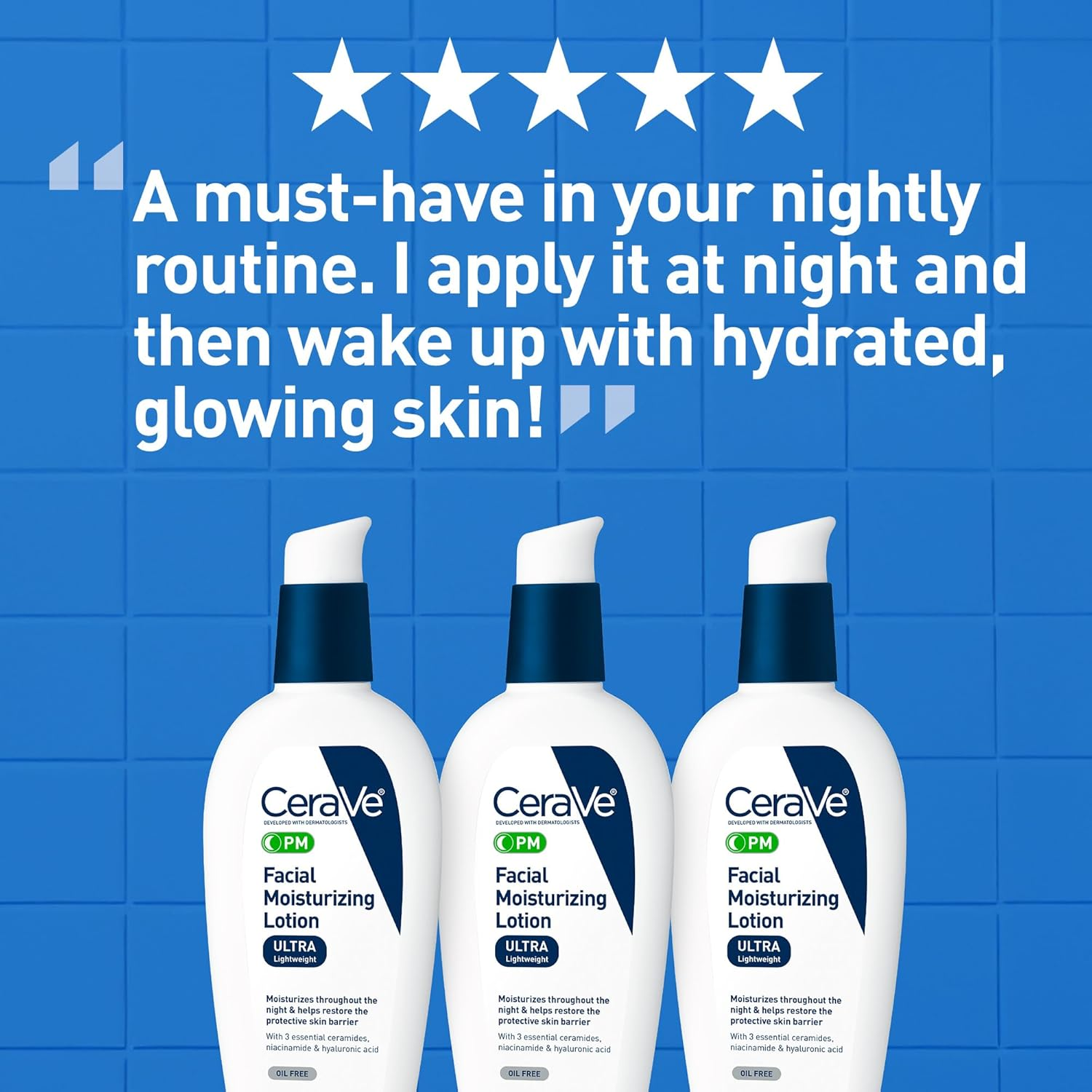 CeraVe PM Facial Moisturizing Lotion 89mL