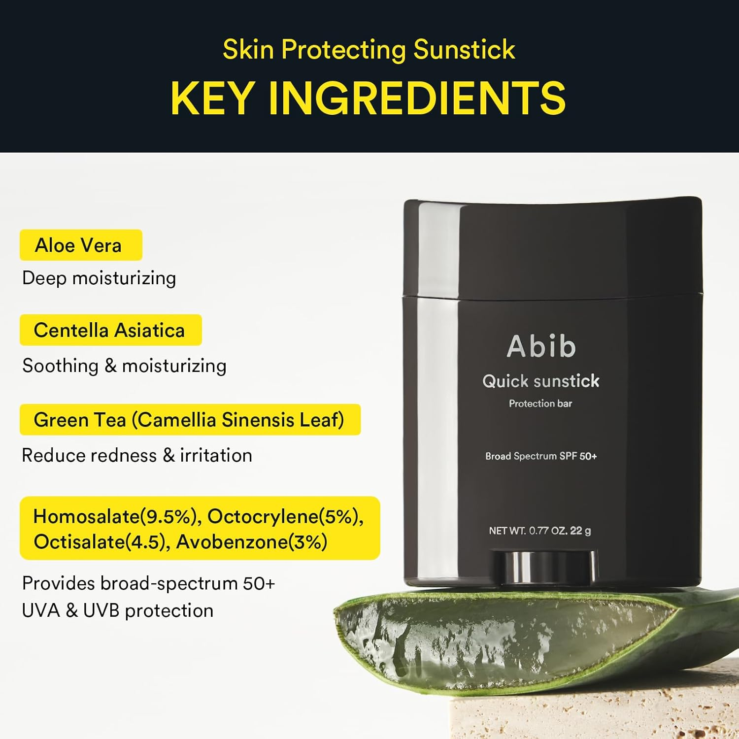 Abib Quick Sunstick Protection Bar SPF50+ 22 g