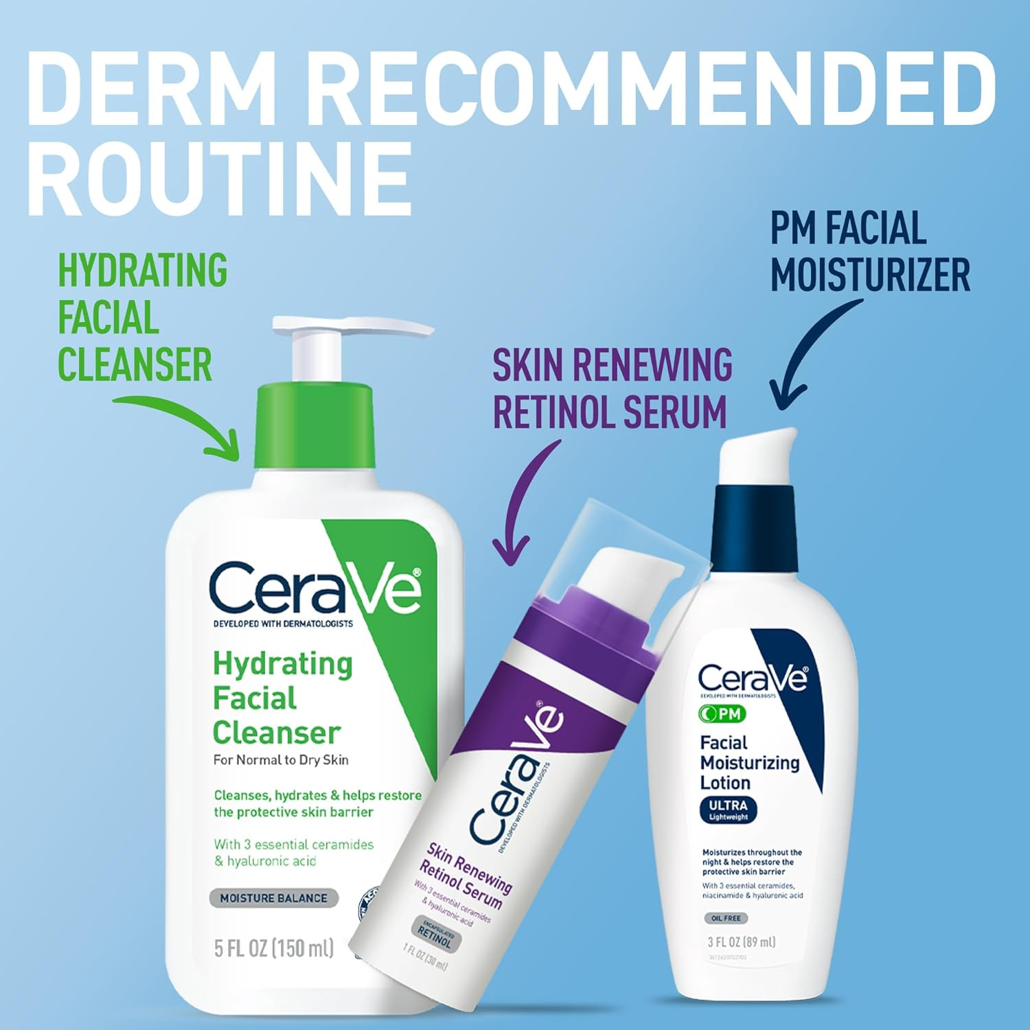CeraVe PM Facial Moisturizing Lotion 89mL