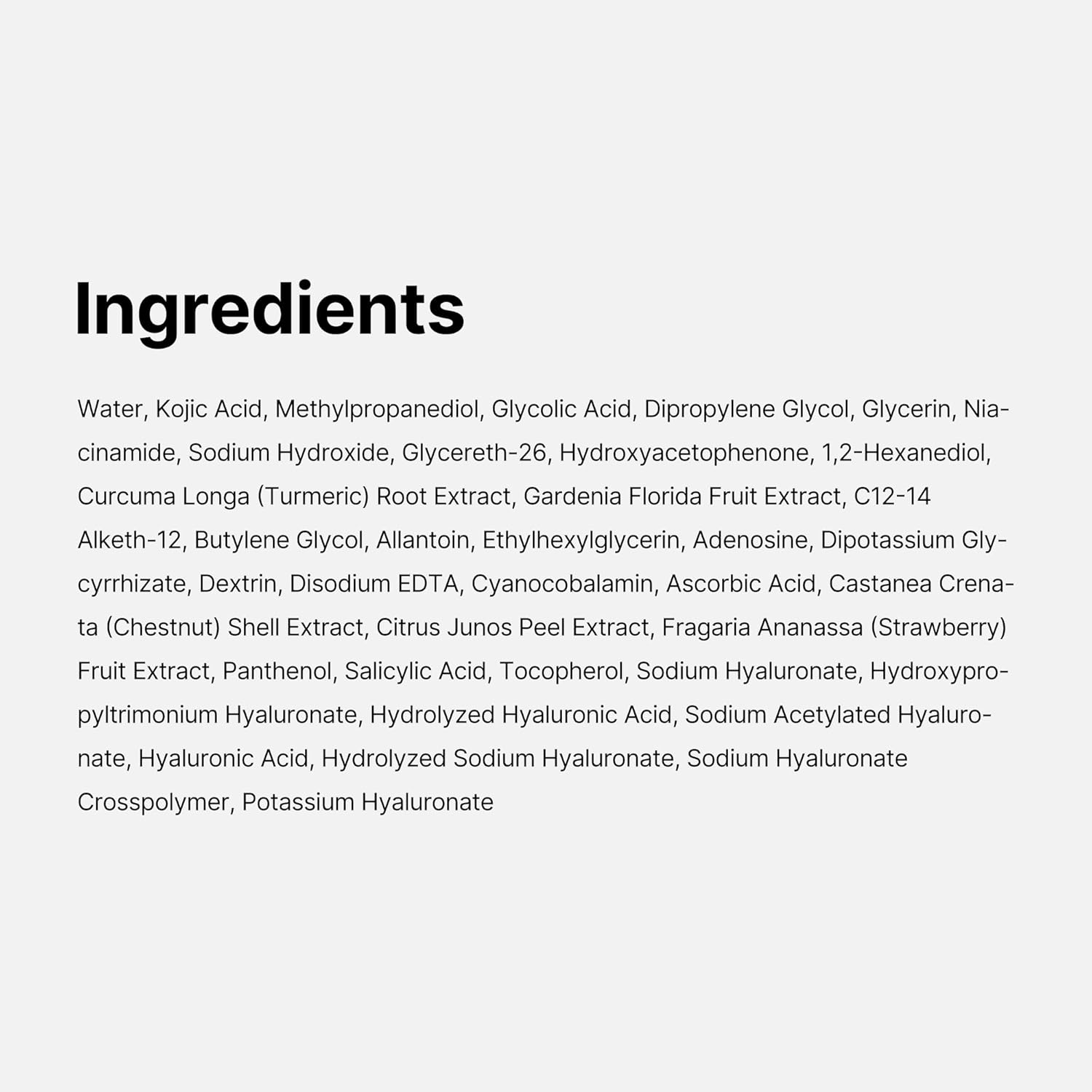 medicube Kojic Acid Turmeric Pad 70 Pads