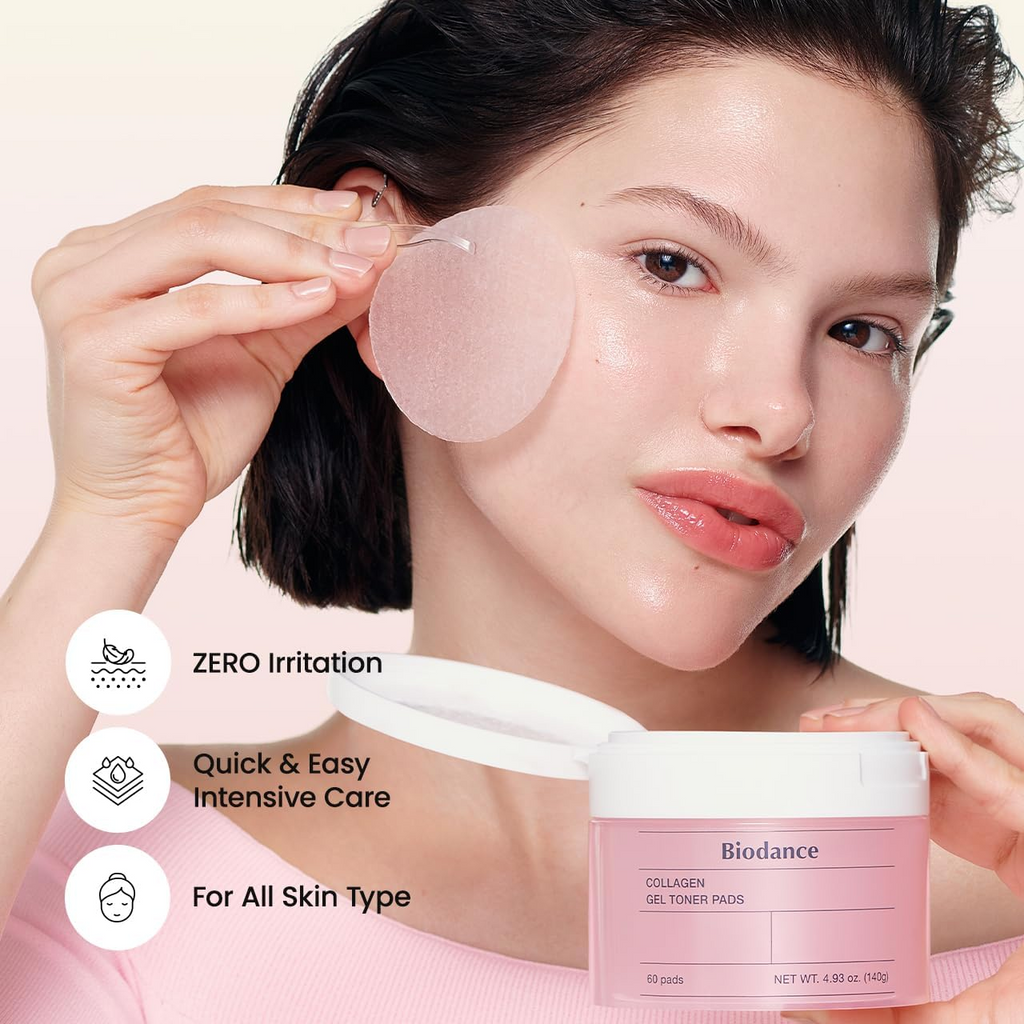 BIODANCE Collagen Gel Toner Pads (60 Pads/140g)