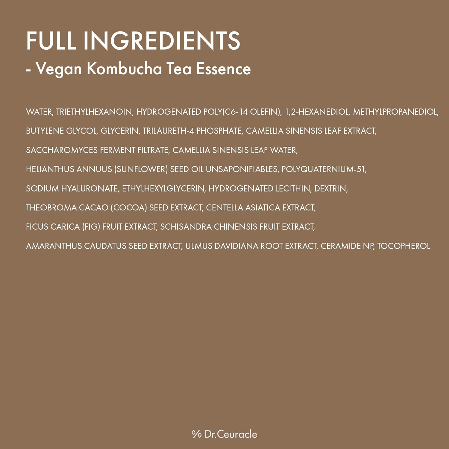 Dr.Ceuracle Vegan Kombucha Tea Essence 150 mL
