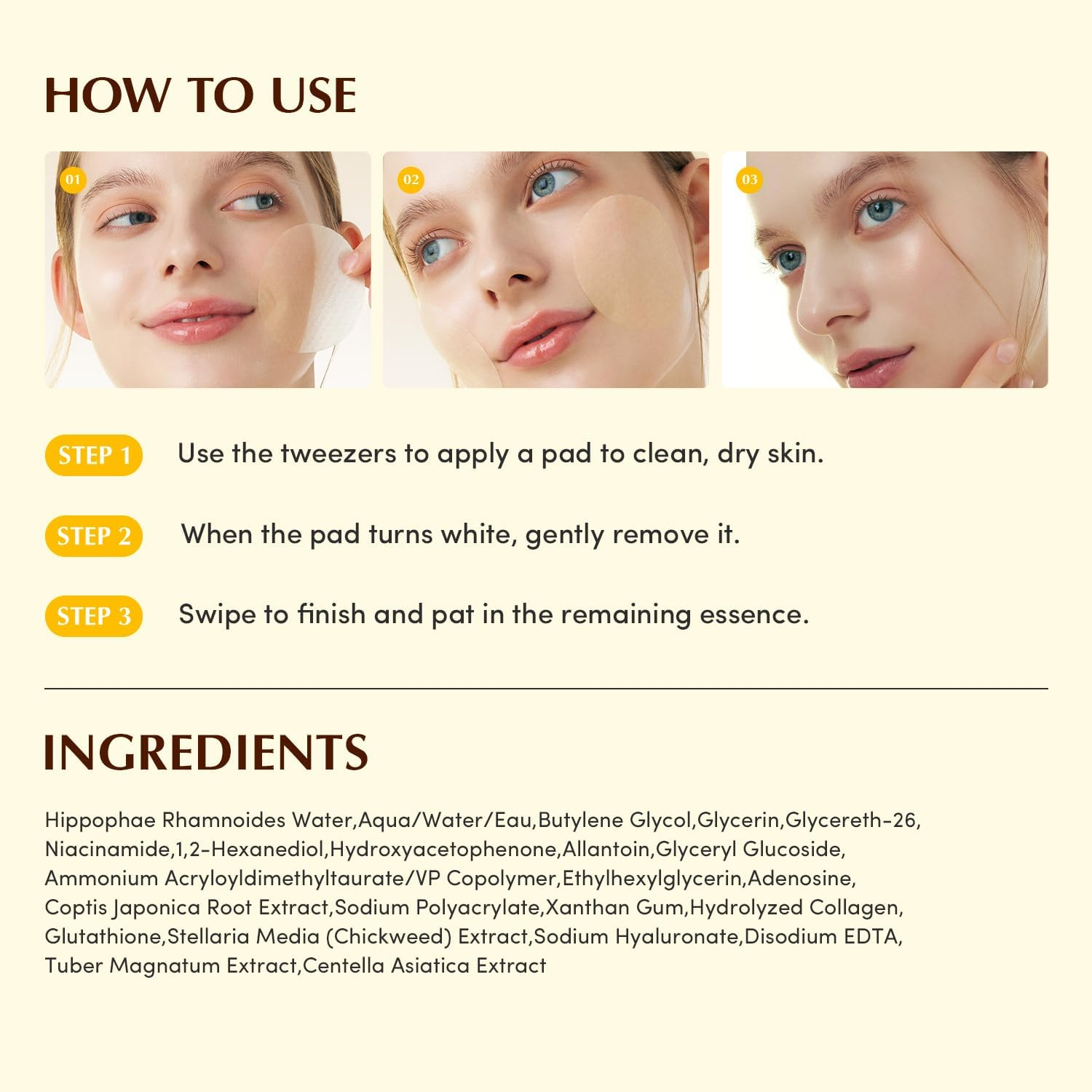 EQQUALBERRY Collagen Glow Up Gel Toner Pads 140mL (60 Pads)