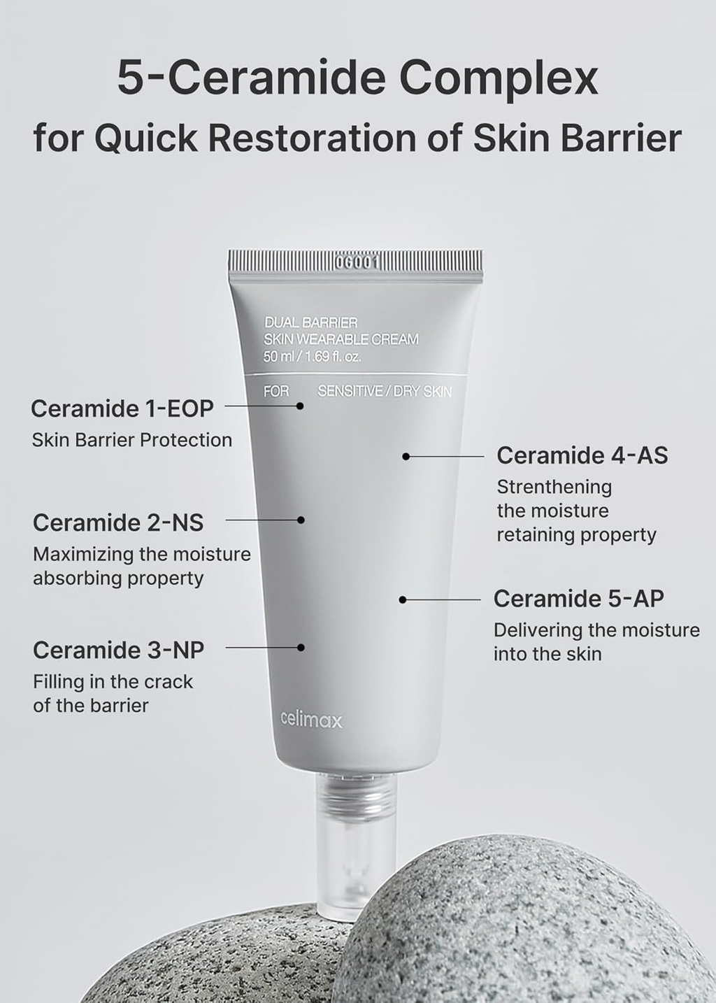 celimax Dual Barrier Skin Wearable Cream 50mL