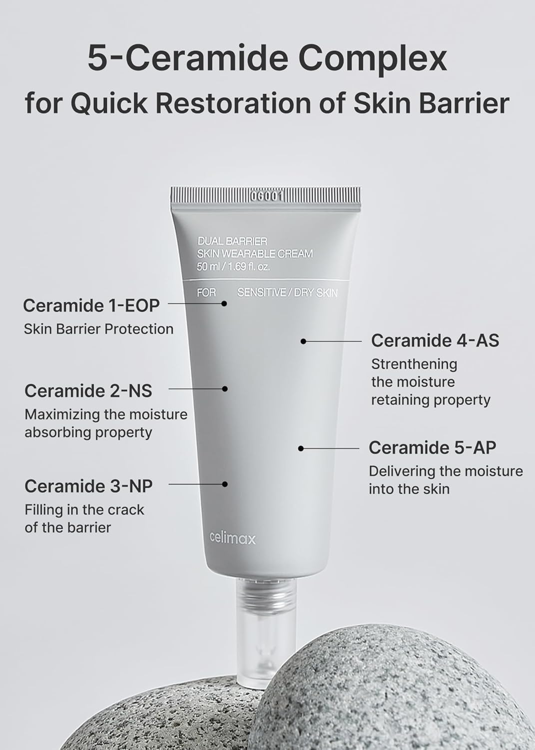 celimax Dual Barrier Skin Wearable Cream 50mL