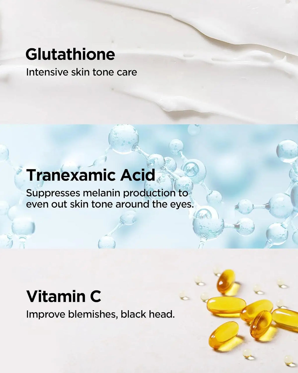 Mary & May Tranexamic Acid + Glutathione Eye Cream 30mL