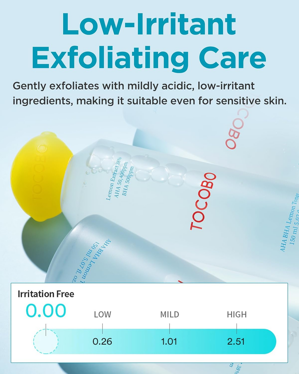 TOCOBO AHA BHA Lemon Facial Toner 150 mL