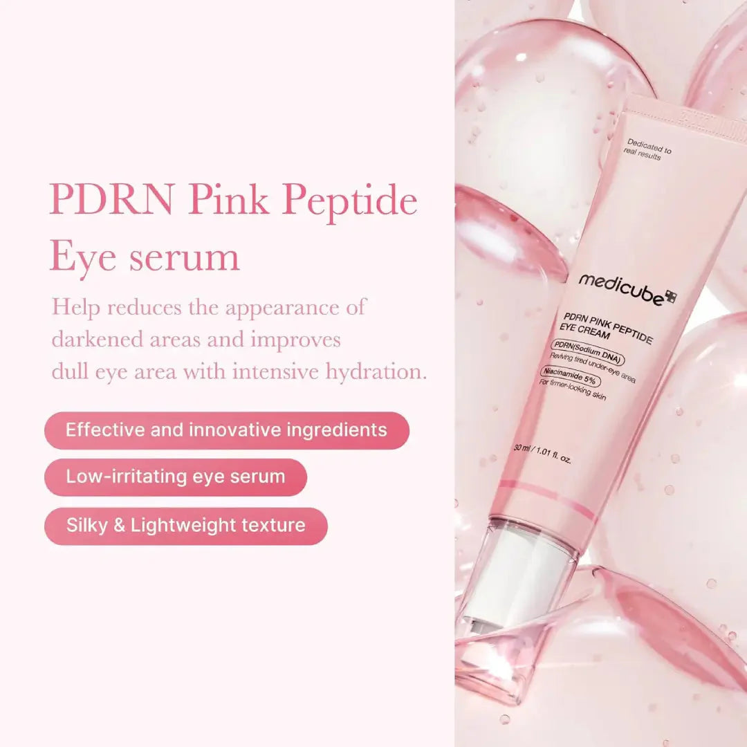 medicube Salmon DNA PDRN Pink Peptide Eye Cream 30mL