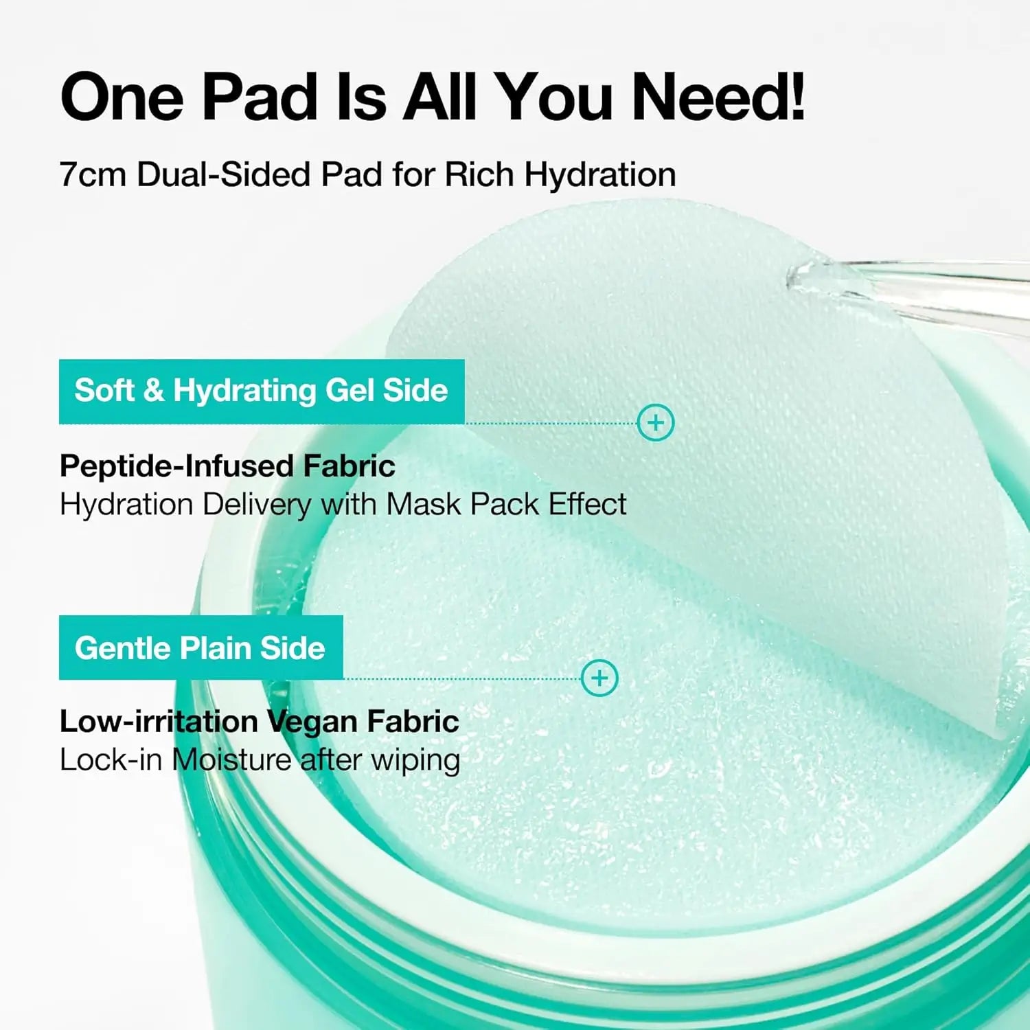 Anua PDRN 100 Hyaluronic Acid Glow 60 Pads