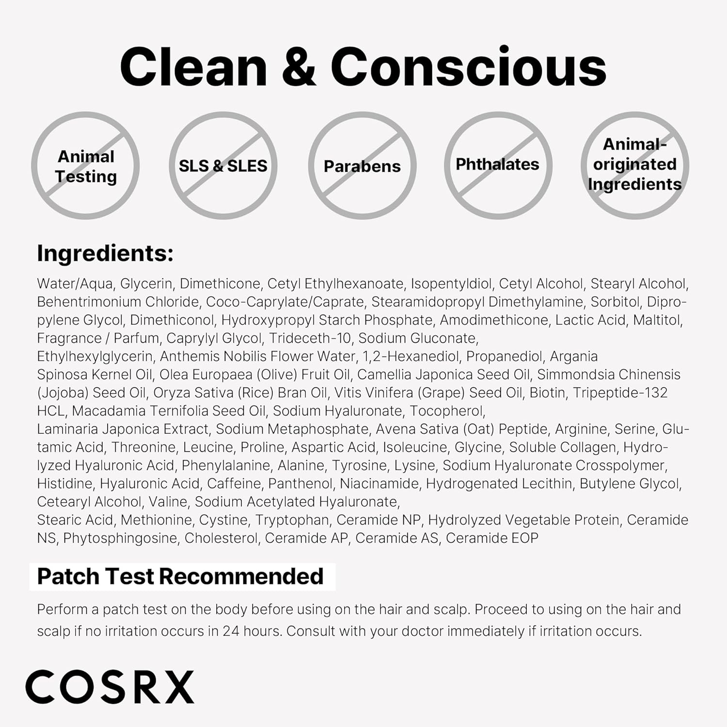 COSRX PEPTIDE 132 Ultra Perfect Hair Bonding Treatment 120mL