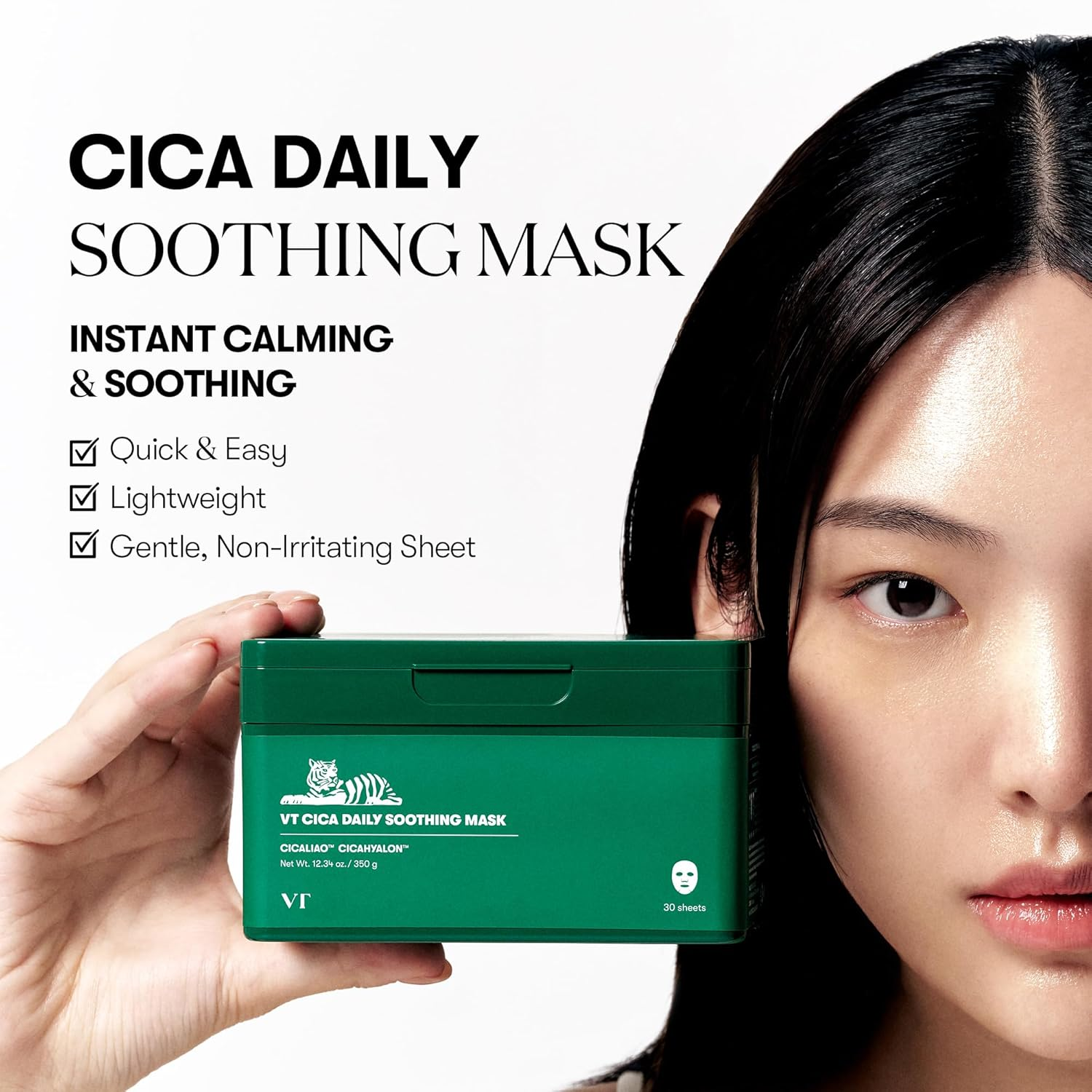 VT Cica Daily Soothing Mask Sheet 30 Sheets
