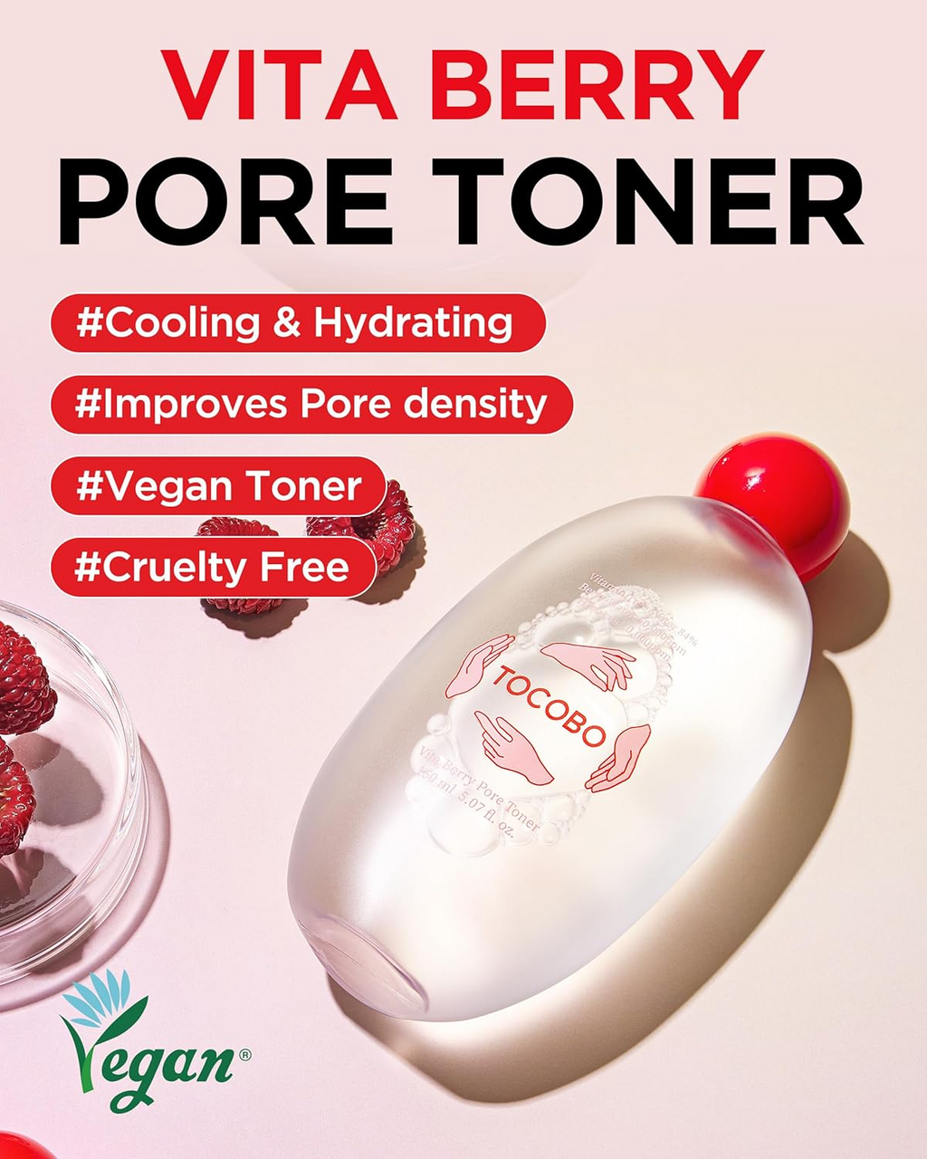 TOCOBO Vita Berry Pore Toner 150mL
