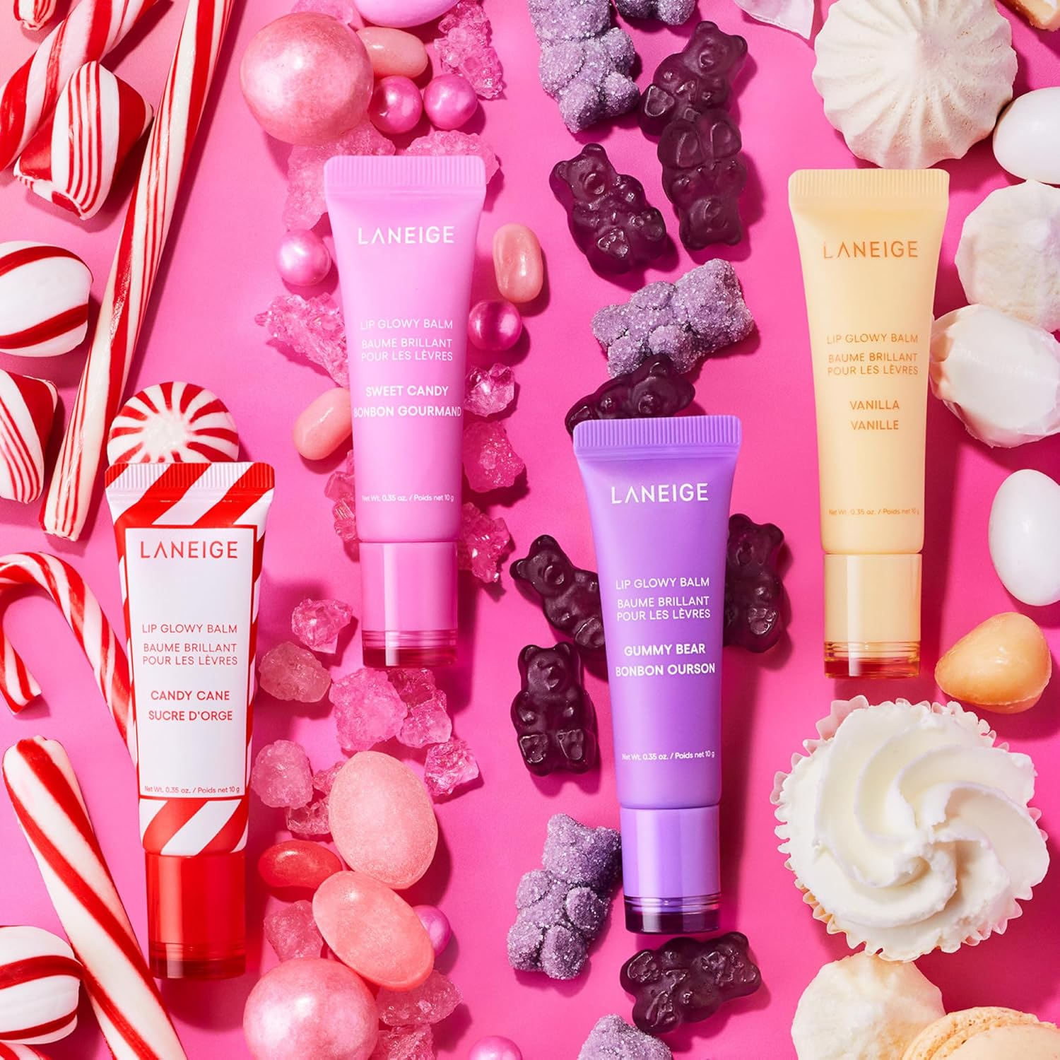 LANEIGE Lip Glowy Balm Candy Cane