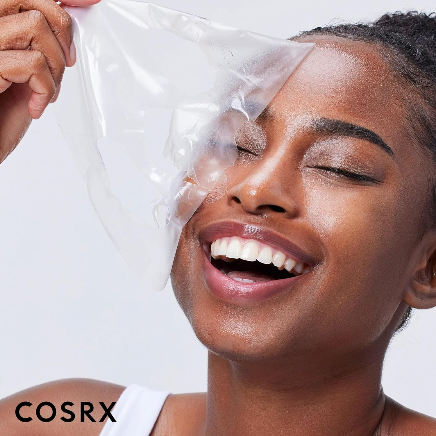 COSRX Advanced Snail Mucin Glass Glow Hydrogel Face Masks 3ea