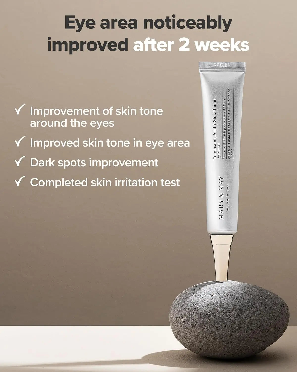 Mary & May Tranexamic Acid + Glutathione Eye Cream 30mL